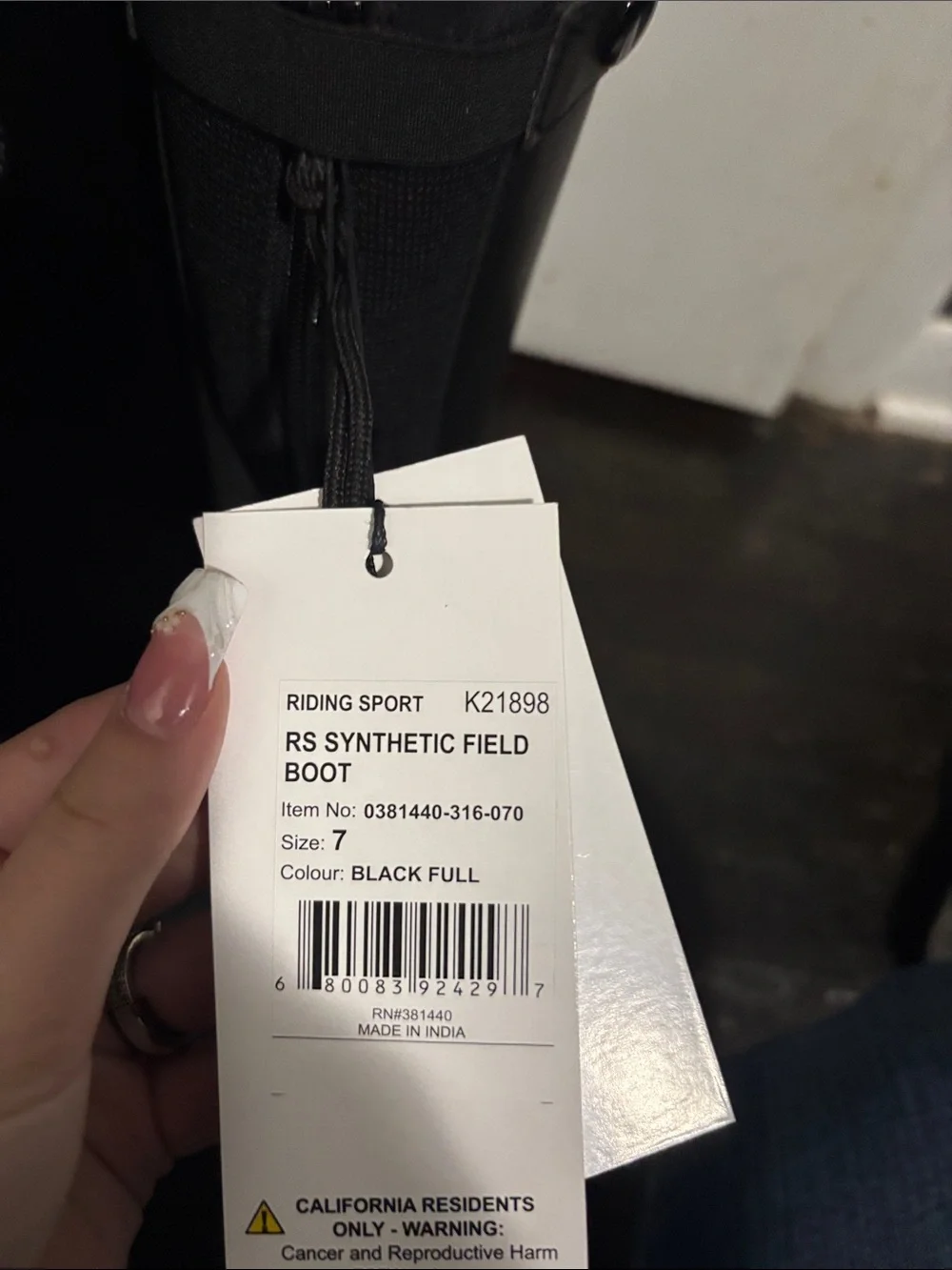 Classic Black Over-the-Knee Riding Boots - Unbranded